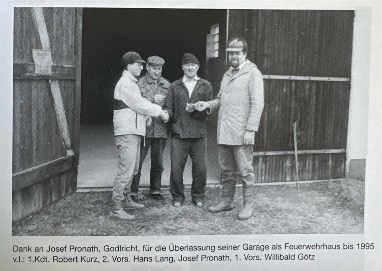 Überlassung Garage als Feuerwehrhaus von Josef Pronath, Godlricht-1